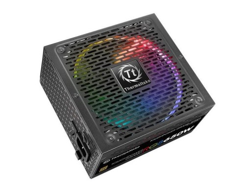 Блок питания Thermaltake ATX 650W Toughpower Grand RGB Sync 80+ gold (24+4+4pin) APFC 140mm fan color LED 9xSATA Cab Manag RTL