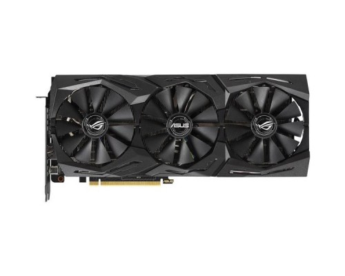 Видеокарта RTX 2070 Strix Gaming OC, PCI-Ex16 3.0, 8GB, GDDR6, 256bit, 2xHDMI+2xDP+USB Type-C (ROG-STRIX-RTX2070-O8G-GAMING)  RTL