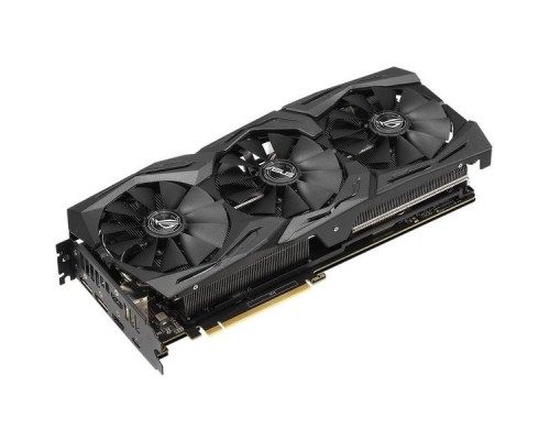 Видеокарта RTX 2070 Strix Gaming OC, PCI-Ex16 3.0, 8GB, GDDR6, 256bit, 2xHDMI+2xDP+USB Type-C (ROG-STRIX-RTX2070-O8G-GAMING)  RTL