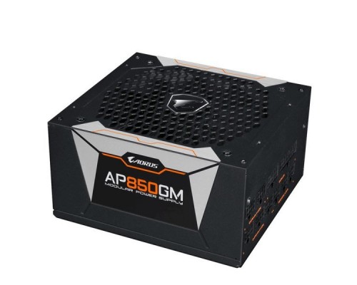 Блок питания Gigabyte ATX 850W AORUS GP-AP850GM-EU 80+ gold (24+4+4pin) APFC 135mm fan 6xSATA Cab Manag RTL