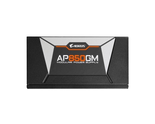 Блок питания Gigabyte ATX 850W AORUS GP-AP850GM-EU 80+ gold (24+4+4pin) APFC 135mm fan 6xSATA Cab Manag RTL