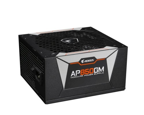 Блок питания Gigabyte ATX 850W AORUS GP-AP850GM-EU 80+ gold (24+4+4pin) APFC 135mm fan 6xSATA Cab Manag RTL