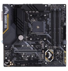 Материнская плата ASUS TUF B450M-PRO GAMING SAM4 AMD B450 2xPCI-E DVI+HDMI GbLAN SATA RAID MicroATX 4DDR4                                                                                                                                                 