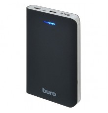 Внешний аккумулятор для портативных устройств Buro RA-30000 Li-Ion 30000mAh 3A черный/серый 2xUSB                                                                                                                                                         