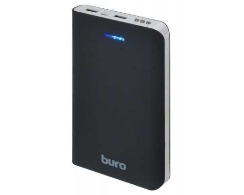 Внешний аккумулятор для портативных устройств Buro RA-30000 Li-Ion 30000mAh 3A черный/серый 2xUSB