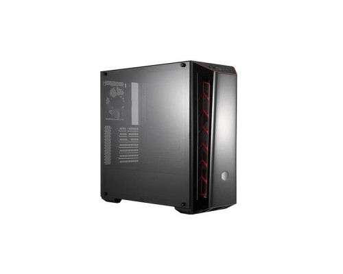 Корпус без БП Cooler Master MasterBox MB520, 2xUSB3.0, 1x120 Fan, w/o PSU, Black, Red Trim, DarkMirror Front Panel, ATX