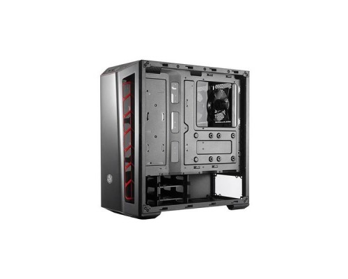 Корпус без БП Cooler Master MasterBox MB520, 2xUSB3.0, 1x120 Fan, w/o PSU, Black, Red Trim, DarkMirror Front Panel, ATX