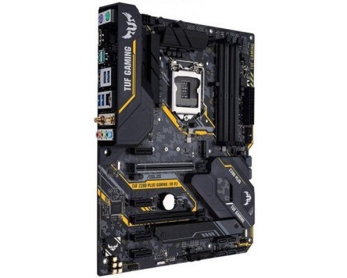 Мат. плата ASUS TUF Z390-PLUS GAMING (WI-FI) S1151, iZ390, 4*DDR4, 2xPCI-E x16, 4xPCI-E x1, SATA3, Vlan, HDMI, DVI-D, PS/2, 4xUSB3.1, ATX, Retail