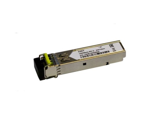 Трансивер D-Link 330T/10KM/A1A WDM SFP 1x1000Base-BX-D Tx:1550nm Rx:1310nm