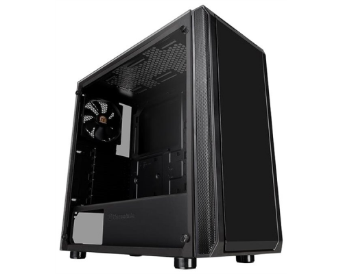 Корпус Thermaltake Versa J23 TG (CA-1L6-00M1WN-00) ATX / win / black / no PSU / Tempered Glass