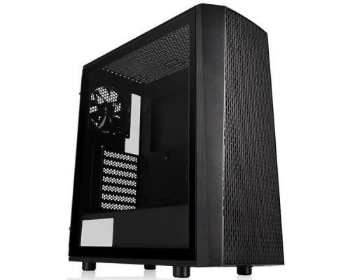 Корпус Thermaltake Versa J24 TG (CA-1L7-00M1WN-00) ATX / win / black / no PSU / Tempered Glass