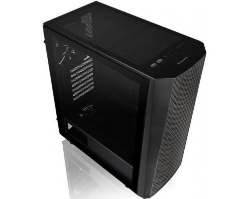 Корпус Thermaltake Versa J24 TG (CA-1L7-00M1WN-00) ATX / win / black / no PSU / Tempered Glass