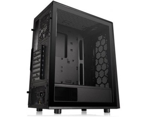 Корпус Thermaltake Versa J24 TG (CA-1L7-00M1WN-00) ATX / win / black / no PSU / Tempered Glass