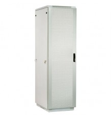 Шкаф телекоммуникационный напольный 42U (800x1000) дверь перфорированная (3 места), [ ШТК-М-42.8.10-4ААА ]                                                                                                                                                
