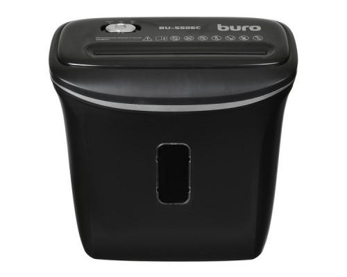 Шредер Buro Home BU-S506C (секр.P-4)/фрагменты/5лист./12лтр./пл.карты