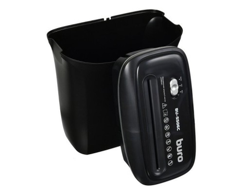 Шредер Buro Home BU-S506C (секр.P-4)/фрагменты/5лист./12лтр./пл.карты