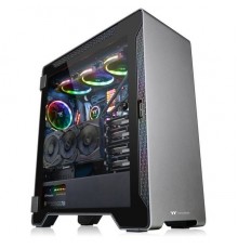 Корпус Thermaltake Premium A500 TG черный без БП ATX 3x120mm 2xUSB2.0 2xUSB3.0 audio bott PSU                                                                                                                                                             