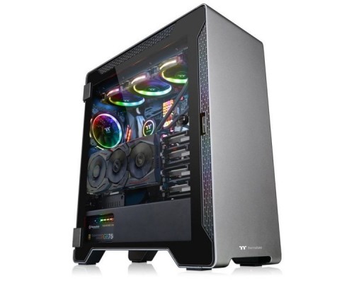 Корпус Thermaltake Premium A500 TG черный без БП ATX 3x120mm 2xUSB2.0 2xUSB3.0 audio bott PSU