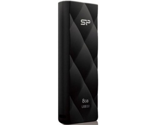 Флэш-диск USB 3.0  8Gb Silicon Power Blaze B20 SP008GBUF3B20V1K Black