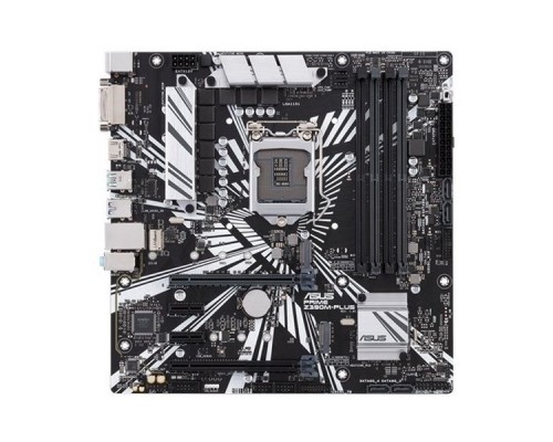 Мат. плата ASUS PRIME Z390M-PLUS S1151v2, iZ390, 4xDDR4, 1xPCI-Ex16, 1xPCI-Ex1, DVI-D, HDMI, SATAIII+RAID, M.2, GB Lan, USB3.1, mATX, Retail