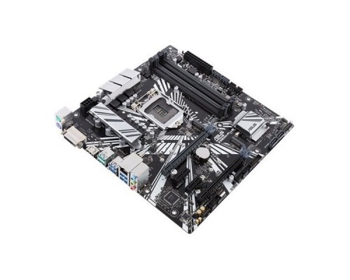 Мат. плата ASUS PRIME Z390M-PLUS S1151v2, iZ390, 4xDDR4, 1xPCI-Ex16, 1xPCI-Ex1, DVI-D, HDMI, SATAIII+RAID, M.2, GB Lan, USB3.1, mATX, Retail