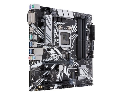 Мат. плата ASUS PRIME Z390M-PLUS S1151v2, iZ390, 4xDDR4, 1xPCI-Ex16, 1xPCI-Ex1, DVI-D, HDMI, SATAIII+RAID, M.2, GB Lan, USB3.1, mATX, Retail