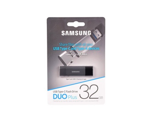 Флеш накопитель 32GB SAMSUNG DUO Plus, USB 3.1, 200 МВ/s