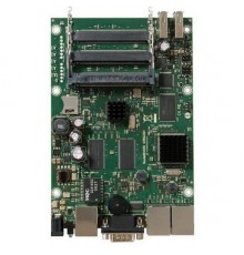 Маршрутизатор RB435G без корпуса RouterBOARD 435G with 680MHz Atheros CPU, 256MB RAM, 3 Gigabit LAN, 5 miniPCI, RouterOS L5, 2 USB ports                                                                                                                  