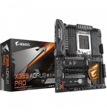 Материнская плата GigaByte X399 AORUS Pro STR4 AMD X399 5xPCI-E GbLAN SATA RAID ATX 8DDR4                                                                                                                                                                 