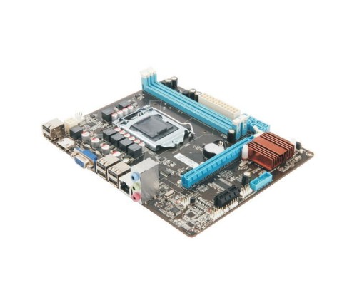 Материнская плата H55KEL/H55KEL-U, Socket 1156, Intel®HM55, 2xDDR3-1333, D-SUB, 1xPCI-Ex16, 1xPCI, 4xSATA3, 6 Ch Audio, Lan, (6+4)xUSB2.0, mATX, RTL