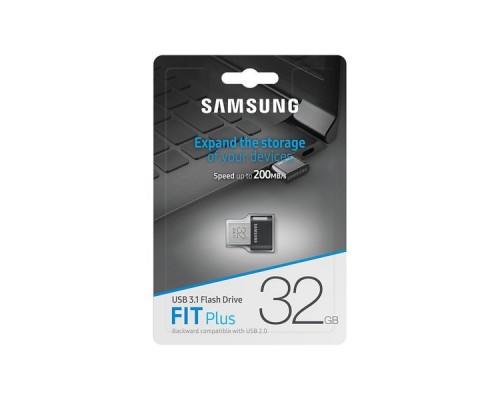 Флеш накопитель 32GB SAMSUNG FIT Plus, USB 3.1, 300 MB/s