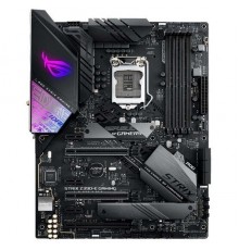 Мат. плата ASUS ROG STRIX Z390-E GAMING S1151v2, iZ390, 4xDDR4, 3xPCI-Ex16, 3xPCI-Ex1, DP, HDMI, SATAIII+RAID, M.2, GB Lan, WiFi+Bt, USB3.1, mATX, Re                                                                                                     