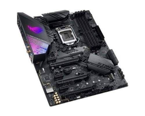 Мат. плата ASUS ROG STRIX Z390-E GAMING S1151v2, iZ390, 4xDDR4, 3xPCI-Ex16, 3xPCI-Ex1, DP, HDMI, SATAIII+RAID, M.2, GB Lan, WiFi+Bt, USB3.1, mATX, Re