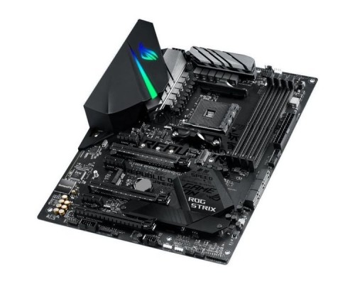 Мат. плата ASUS ROG STRIX B450-E GAMING AM4, AMD B450, 4xDDR4, 3xPCI-Ex16, 3xPCI-Ex1, DVI, HDMI, SATAIII+RAID, M.2, GBLan, ATX, Retail