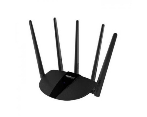 Сетевое оборудование TOTOLINK A3100R TOTOLINK AC1200 Wireless Dual Band Gigabit Router, MU-MIMO 3*GE Ports(1*WAN+2*LAN), 5*5dBi fixed antennas, PSU 9V/0.8A