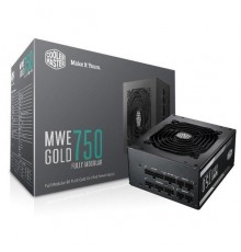 Блоки питания CoolerMaster MWE Gold, Fully Modular 750W MPY-7501-AFAAG , RTL                                                                                                                                                                              