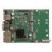 Маршрутизатор RBM33G RouterBOARD M33G with Dual Core 880MHz CPU, 256MB RAM, 3x Gbit LAN, 2x miniPCI-e, 2x SIM slots, USB, microSD slot, M.2 slot, RouterOS L4 OEM