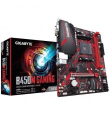 Материнская плата AMD B450 SAM4 MATX B450M GAMING GIGABYTE                                                                                                                                                                                                