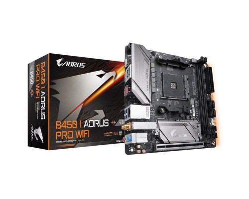 Материнская плата AMD B450 SAM4 MITX B450 I AORUS PRO WIFI GIGABYTE