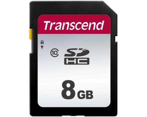 Карта памяти SD   8Gb Transcend SDHC TS8GSDC300S Class10 R20