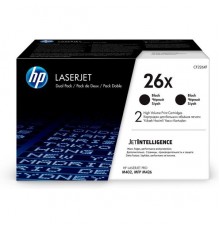 Картридж HP 26X лазерный увеличенной емкости упаковка 2 шт (2*9000 стр)                                                                                                                                                                                   