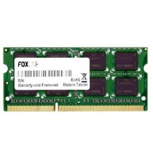 Модуль памяти Foxline SO-DIMM DDR3 4GB FL1600D3S11S1-4G PC3-12800, 1600MHz)                                                                                                                                                                               