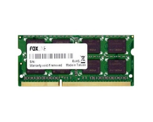 Модуль памяти Foxline SO-DIMM DDR3 4GB FL1600D3S11S1-4G PC3-12800, 1600MHz)