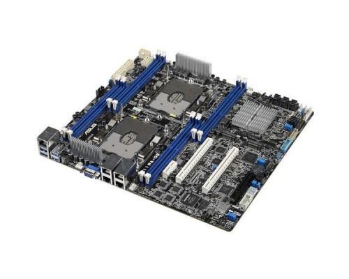 Серверная системная плата MB ASUS Z11PA-D8 Intel C621, 2*LGA 3647, 8*DIMM slots (up to 1024Gb DDR4 2666/2400MHz), 2*PCI-Ex16, 1*PCI-Ex8,1*MIO, 12*SATA 6Gb/s (12 by 3 mini-SAS HD), 4*Intel I210AT + 1*Management Port, Aspeed AST2500 64MB,  4*USB3.0, CE