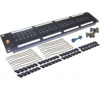 Патчпанель LANMASTER 48 портов, UTP, кат.6, 2U                                                                                                                                                                                                            