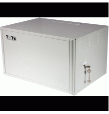 Шкаф антивандальный пенального типа, 6U 600x400 мм, серый                                                                                                                                                                                                 