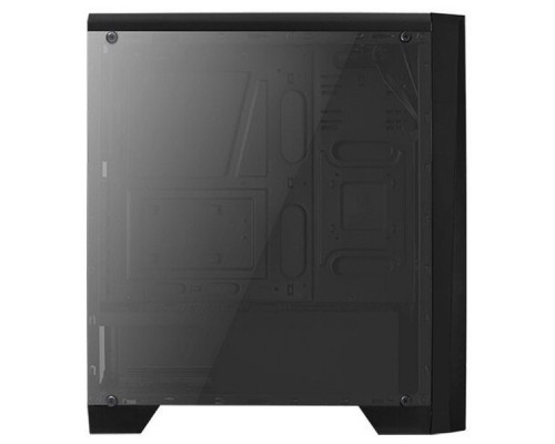 Корпус Aerocool [PGS-V] Cylon Tempered Glass , ATX, без БП, RGB подсветка, закаленное стекло, картридер, 1x USB 3.0 + 2x USB 2.0, 1х12см вентилятор в