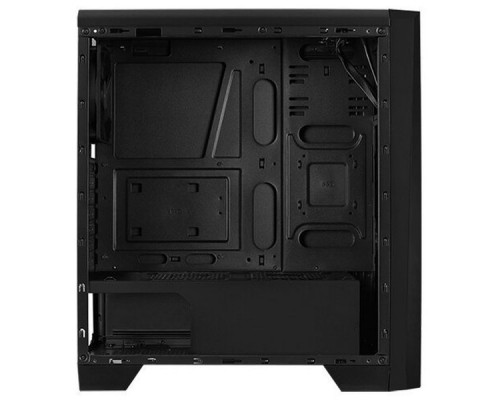 Корпус Aerocool [PGS-V] Cylon Tempered Glass , ATX, без БП, RGB подсветка, закаленное стекло, картридер, 1x USB 3.0 + 2x USB 2.0, 1х12см вентилятор в