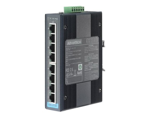 Коммутатор EKI-2728-CE   Коммутатор 8GE Unmanaged Ethernet Switch Advantech