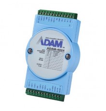 Модуль интерфейсный ADAM-4024-B1E   Модуль ввода-вывода, 4-канала аналогового вывода, 4 канала дискретного ввода, Modbus RTU/ASCII Advantech                                                                                                              